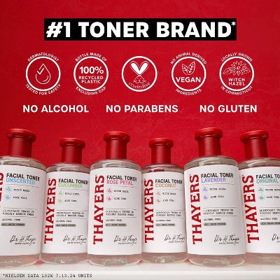 Thayers Remedies Witch Hazel Alcohol Free Lavender Facial Toner 12 fl oz - New by This is Beauty US