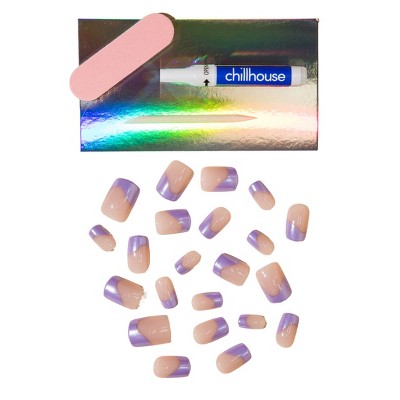 Chillhouse Chill Tips Press-On Fake Nails AI Supernova 24ct - Imperfect Box by This is Beauty US