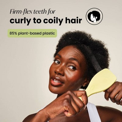 Tangle Teezer Plant Brush Naturally Curly Detangling Hair Brush - Imperfect Box by This is Beauty US