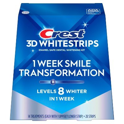 Crest 3D Whitestrips At-home Teeth Whitening Kit - Imperfect Box by This is Beauty US