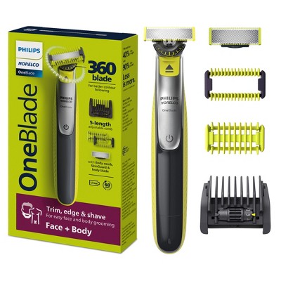 Philips Norelco OneBlade 360 Face &amp; Body Rechargeable Men&