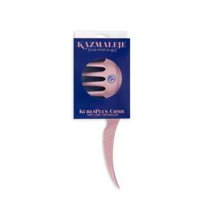 KAZMALEJE Kurlsplus Hair Comb Rose - New