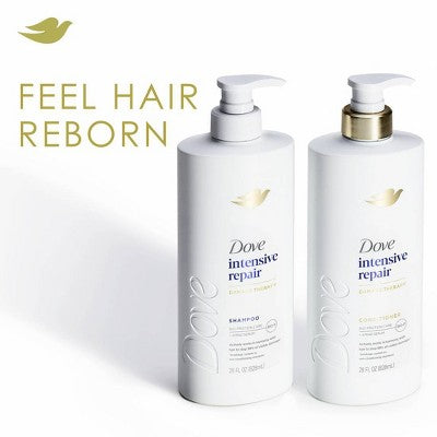Dove Beauty Intensive Repair Hair Conditioner Pump with Amino Serum &amp; Bio-Protein Care 28 fl oz - New by This is Beauty US