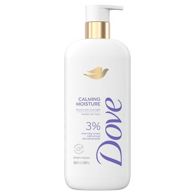 Dove Beauty Serum Body Wash with 3% Renewing Serum + Retinol &amp; Chamomile Calming Moisture 18.5 fl oz - New by This is Beauty US