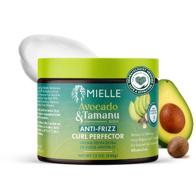 Mielle Organics Avocado &amp; Tamanu Anti-Frizz Curl Perfector 12oz - New