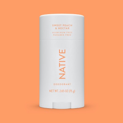 Native Solid Deodorant Sweet Peach &amp; Nectar 2.65oz - Imperfect Container by This is Beauty US