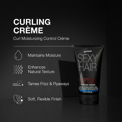 Sexy Hair Curly Sexy Curling Creme - 5.1 fl oz by This is Beauty US