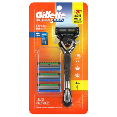 Gillette ProGlide Razor for Men Handle + 4 Blade Refills - Imperfect Box by This is Beauty US