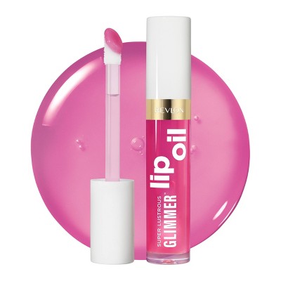 Revlon Super Lustrous Glimmer Lip Oil Moisturizing 004 Gone Rose 0.13 fl oz - New - DestGlow