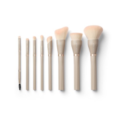 Sonia Kashuk Limited Edition Ribbed Complete Makeup Brush Set 8ct - New by This is Beauty US