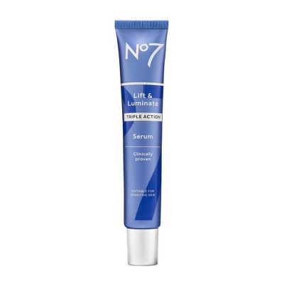 No7 Lift; Luminate Triple Action Face Serum 1.69 fl oz - Imperfect Box by This is Beauty US