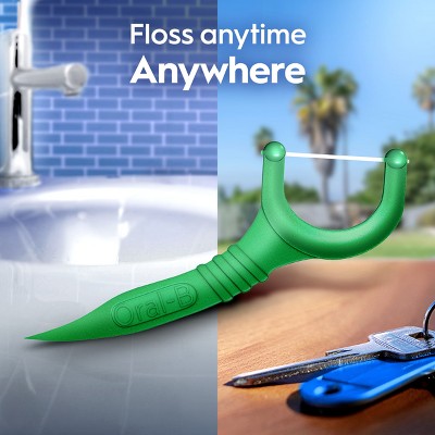 Oral-B Glide with Scope Outlast Dental Floss Picks Mint 225ct - New by This is Beauty US