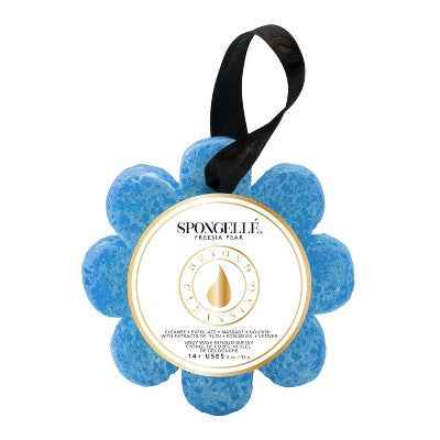 Spongelle Daisy Flower Collection Bath Sponges - Freesia Pear