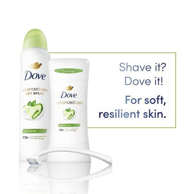 Dove Beauty Advanced Care Cool Essentials 72-Hour Women&amp; Antiperspirant &amp; Deodorant 2.6oz/2pk - New by This is Beauty US