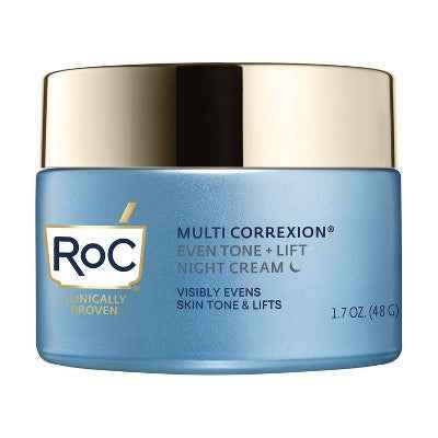 RoC Multi Correxion Even Tone Lift Night Cream 1.7oz - New