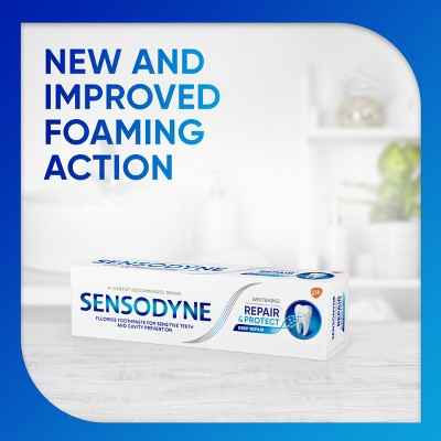 Sensodyne Whitening Repair and Protect 2pk Toothpaste - Imperfect Box