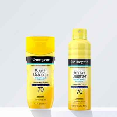 Neutrogena Beach Defense Lotion Twin Pack SPF 70 - Imperfect Box