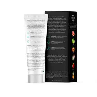 Dermasuri Exfoliating Body Lotion Pink Grapefruit 4oz - New