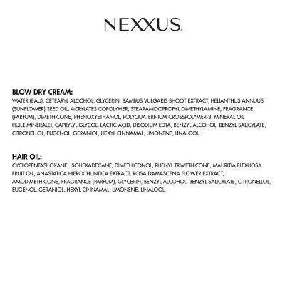 Nexxus Weightless Style Smooth &amp; Full Blow Dry Balm Volumizing Hair Cream 6 fl oz - Imperfect Container