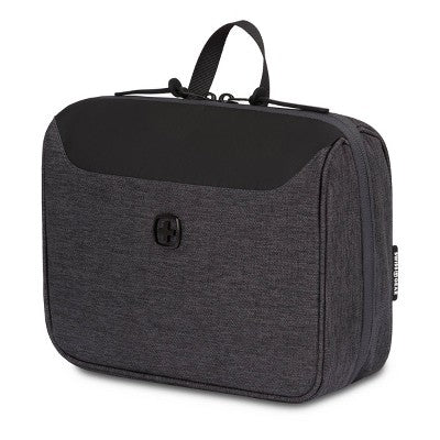 SWISSGEAR Toiletry Tech Kit Dark Gray Heather - New by This is Beauty US