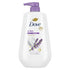 Dove Relax Body Wash Pump Lavender & Chamomile 24hr Lotion-Soft Skin 30.6 fl oz - Imperfect Container by This is Beauty US
