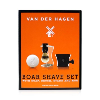 Van der Hagen Premium 4 Piece Shave Gift Set - Imperfect Box by This is Beauty US