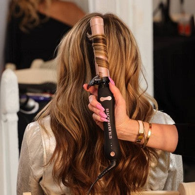 BEACHWAVER Co. Curling Wand Midnight Rose - Imperfect Box by This is Beauty US
