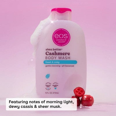 eos Shea Better Cashmere Body Wash Fresh &amp; Cozy 16 fl oz - New by This is Beauty US
