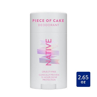 Native Limited Edition Solid Deodorant Vanilla Piece of Cake 2.65oz - Imperfect Container by This is Beauty US