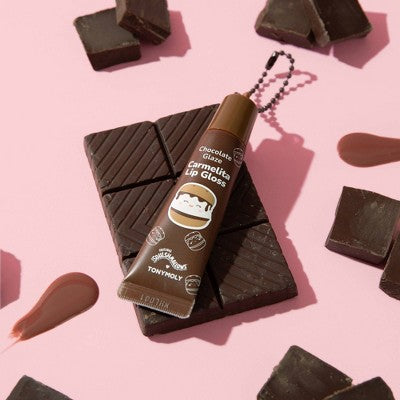 TONYMOLY Squishmallows Chocolate Glaze Lip Makeup 0.37oz - Imperfect Box by This is Beauty US