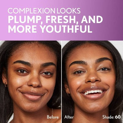 COVERGIRL Simply Ageless Skin Perfector Essence Foundation 60 Tan 1 fl oz - New by This is Beauty US