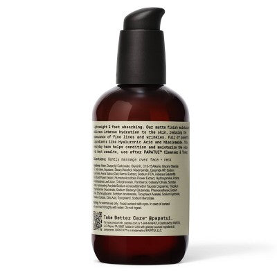 Papatui Restoring Men Facial Moisturizer Unscented 3.3 fl oz - Imperfect Container by This is Beauty US