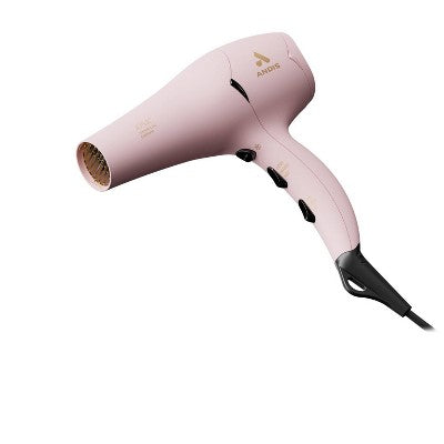 Andis Soft Touch Pro Dry Tourmaline Ionic Dryer Pink 1875 Watts - Imperfect Box by This is Beauty US