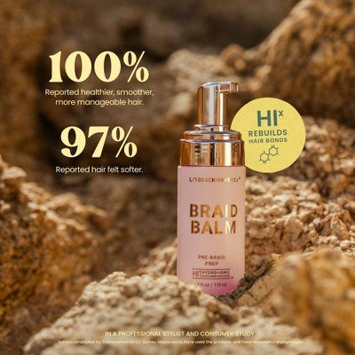 BEACHWAVER Co. Braid Balm Pre Braid Prep 4oz - New by This is Beauty US