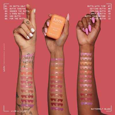 NYX Professional Makeup Buttermelt Blush Sooner The Butta 0.17oz - New