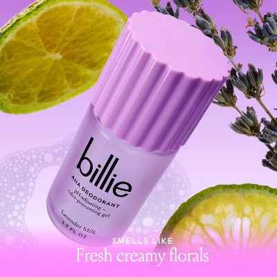 Billie AHA Gel Deodorant Lavender Milk 1.7 fl oz - New