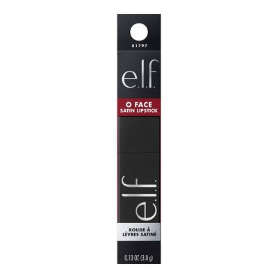e.l.f. O FACE Satin Lipstick Own It 0.13 oz - New by This is Beauty US