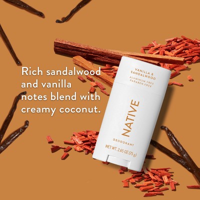 Native Solid Deodorant Vanilla &amp; Sandalwood 2.65oz - Imperfect Container by This is Beauty US