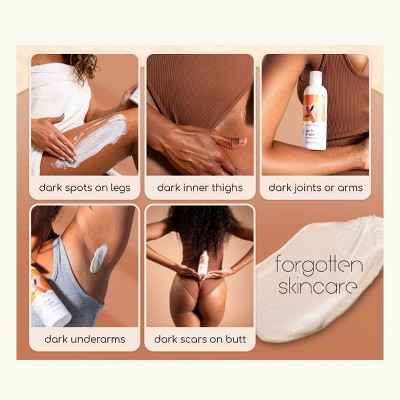 Forgotten Skincare Get It Bright Exfoliating Body Scrub 8 fl oz - New