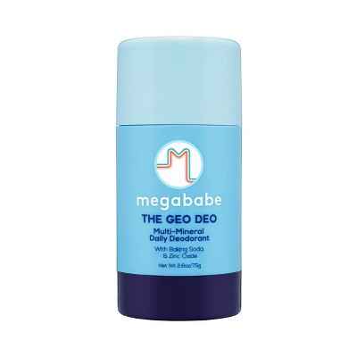 Megababe The Geo Deo Multi-Mineral Daily Solid Deodorant 2.6oz - New
