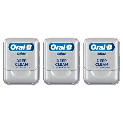 Oral-B Glide Pro-Health Deep Clean Dental Floss Cool Mint 3pk - Imperfect Box by This is Beauty US