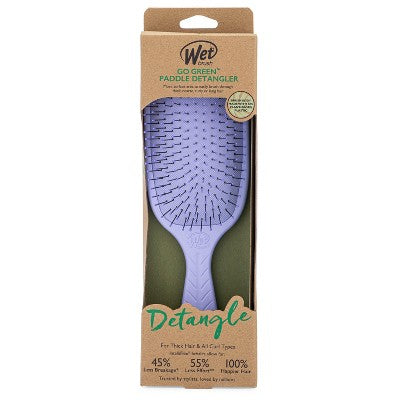 Wet Brush Go Green Paddle Detangler Hair Brush Lavender - Imperfect Box by This is Beauty US