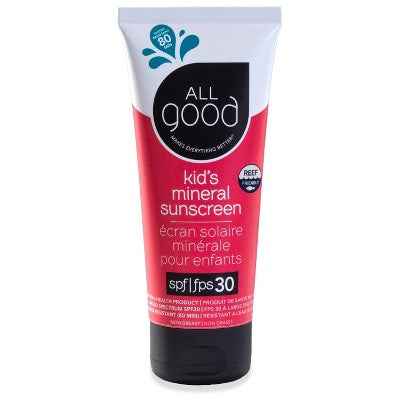 All Good Kids Sunscreen Lotion Water Resistant SPF 30 3oz - Imperfect Container