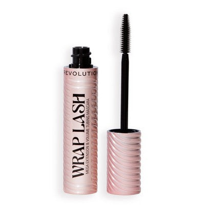 Makeup Revolution Wrap Lash Tubing Mascara Black USA 0.28 fl oz - Imperfect Box by This is Beauty US