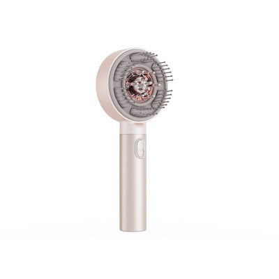TYMO Trithera Scalp Therapy Red Light Massage Brush Hair Champagne Pink - Imperfect Box by This is Beauty US