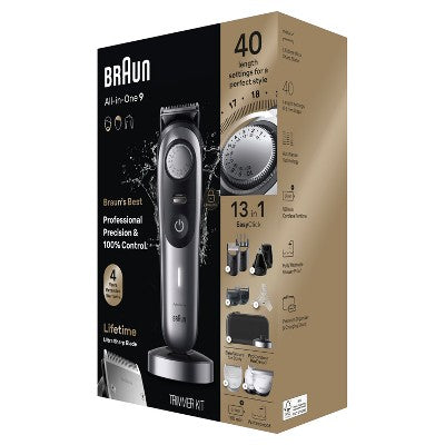 Braun Series 9 9440 All-In-One Style Kit 13-in-1 Grooming Kit with Beard Trimmer 13ct - Imperfect Box by This is Beauty US