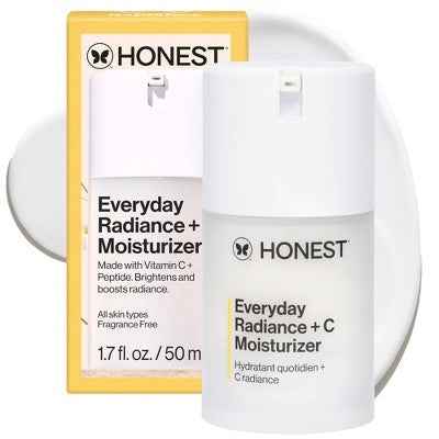 Honest Beauty Everyday Radiance + C Moisturizer with Vitamin C 1.7 fl oz - Imperfect Box