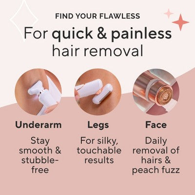 Finishing Touch Flawless Bikini Shaver and Trimmer Hair Removal Device - Imperfect Box by This is Beauty US