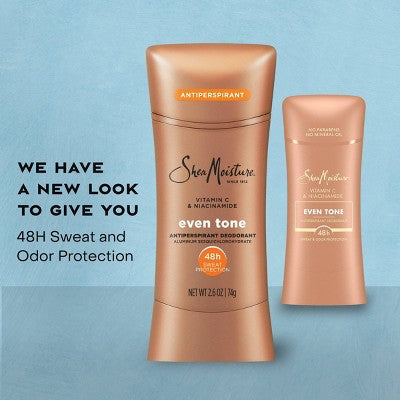 SheaMoisture Even Tone Solid Antiperspirant &amp; Deodorant with Vitamin C &amp; Niacinamide 2.6oz - New by This is Beauty US