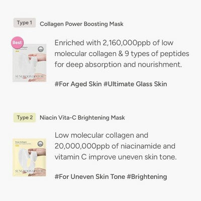 SUNGBOON EDITOR Deep Collagen Overnight Mask Gift Set 5ct - Missing Box by This is Beauty US